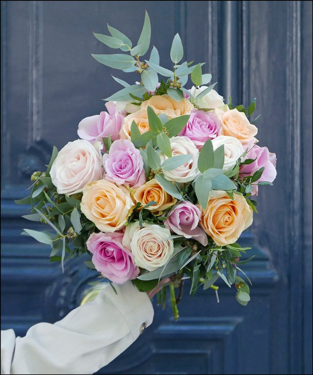 Bouquet de fleurs Signature | Roses blanche | Livraison 4h